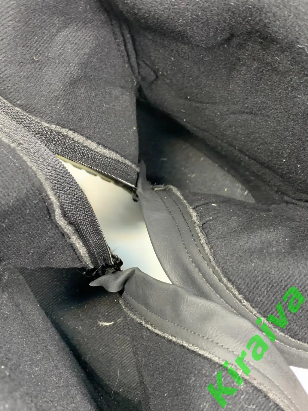 Женские зимние сапоги Polact на молнии, черные с пайетками и мехом р 38 Н1676 5