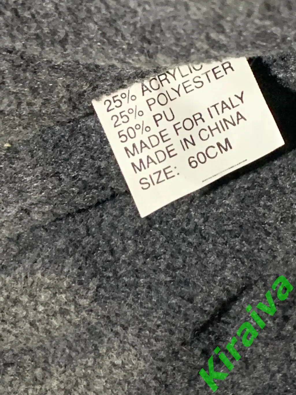 Шапка ушанка плащевка, флис, темно серая L/XL 55 - 60 см Н1680 защита шеи, ушей, 7