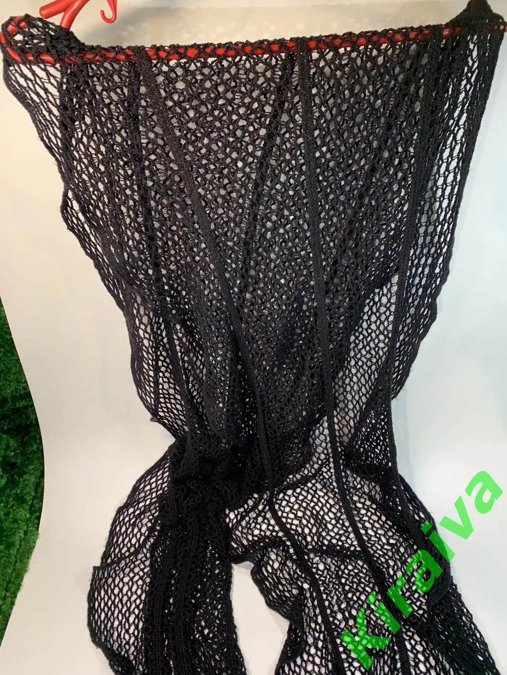 Женский ажурный теплый длинный шарф (55?120 см) Н1683Элегантный женский ажурны 5