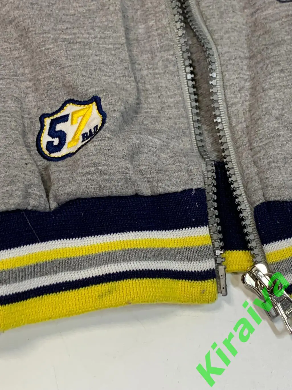 Кофта бомбер с принтом Alta Linea на мальчика 2-3 года (92-98 см) Н1688Полуобх 3