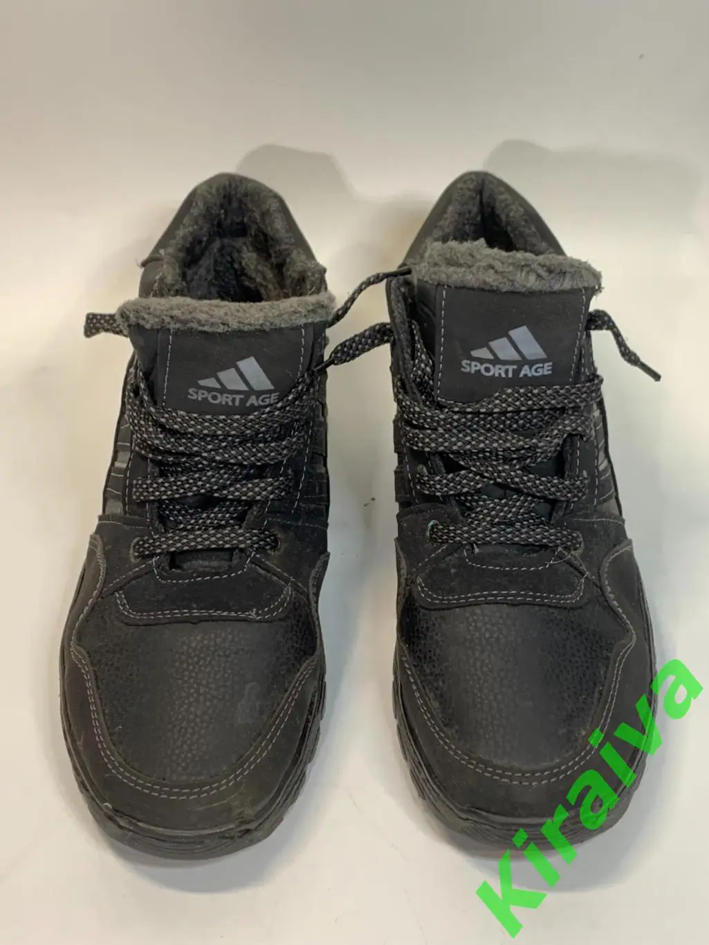 Ботинки мужские спортивного стиля Progress мех черные р 42 (26,5 см.) Н1693 1