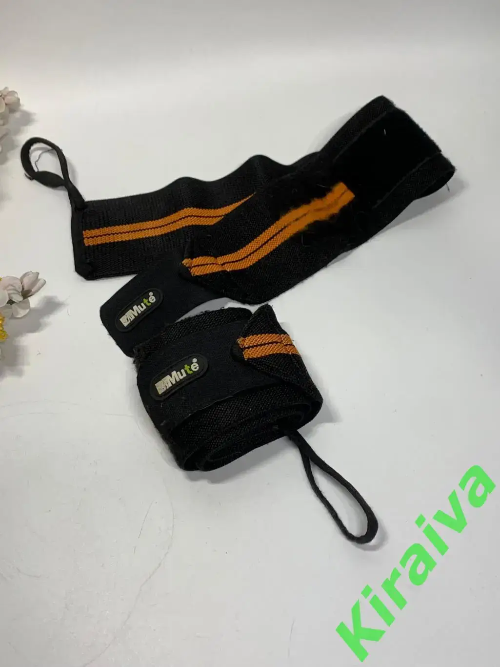 Бинты кистевые 58 см для жима 2 шт STRENGTH WRIST WRAPSMUTE Н1696Главная зад