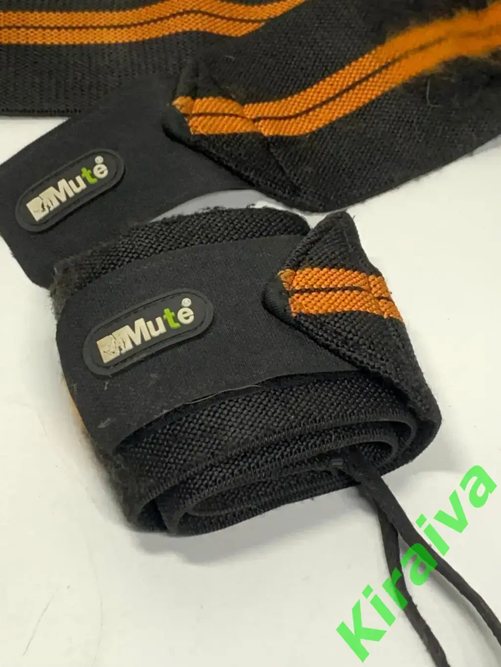 Бинты кистевые 58 см для жима 2 шт STRENGTH WRIST WRAPSMUTE Н1696Главная зад 1