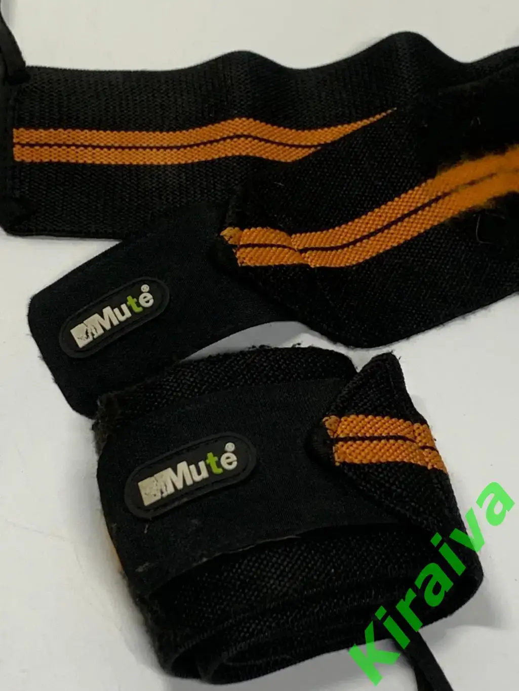Бинты кистевые 58 см для жима 2 шт STRENGTH WRIST WRAPSMUTE Н1696Главная зад 2