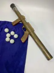 Помповое оружие Кинг Понг с шариками Автомат Н1697Игрушечный помповый автома