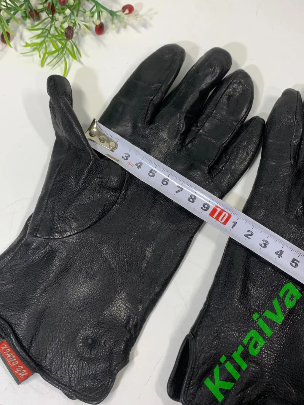 Женские кожаные перчатки Xiang Yu, размер M (8), утепленные черные Н1952 6