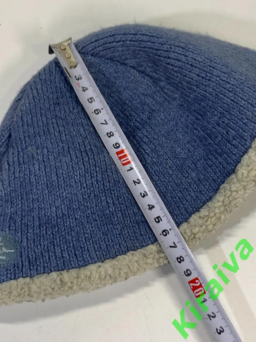 Шапка Adidas темно-синяя акрил мелкая вязка Н1953Стильная и теплая темно-синяя 6