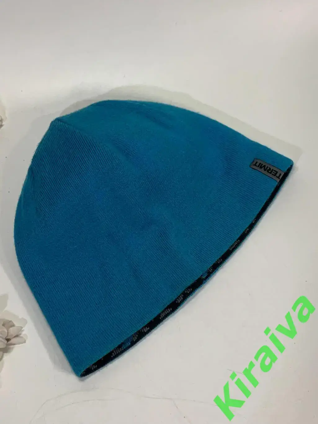 Мужская теплая шапка Termit размер 60 шерсть/акрил двухслойная Н4174Стильная и 3