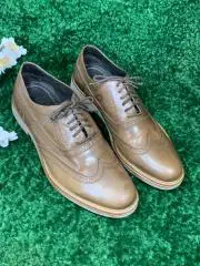 Туфли мужские оксфорды Villione светло-коричневые кожаные р. 43, 29 см. Н1808