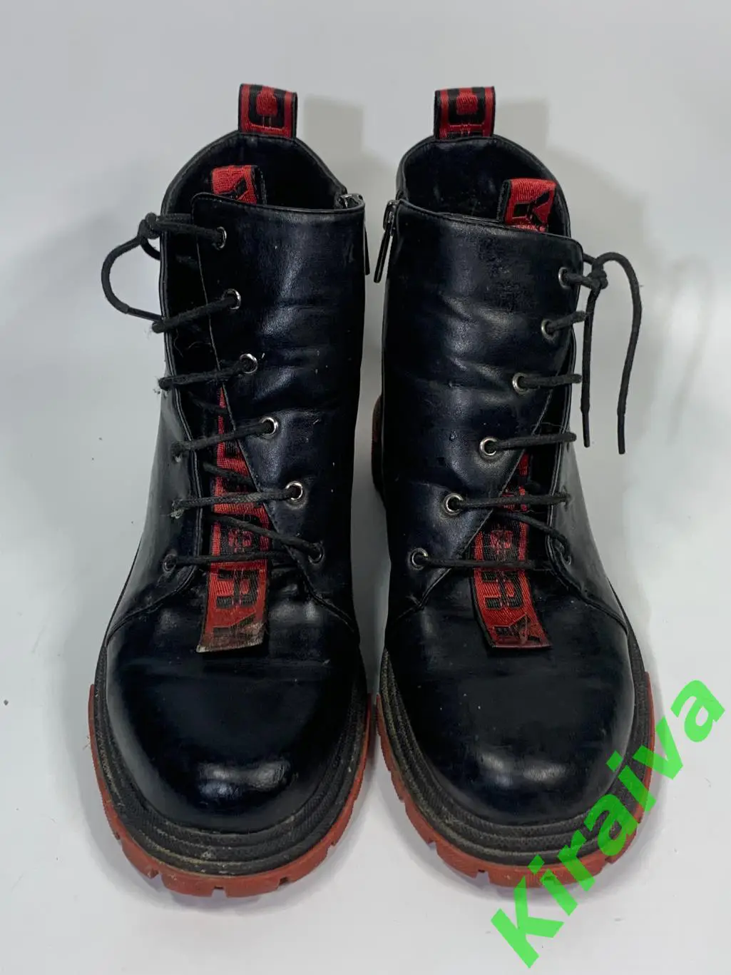 Женские ботинки Lino Marano зимние мех молния черныеразмер 40-41(длина стельки 2