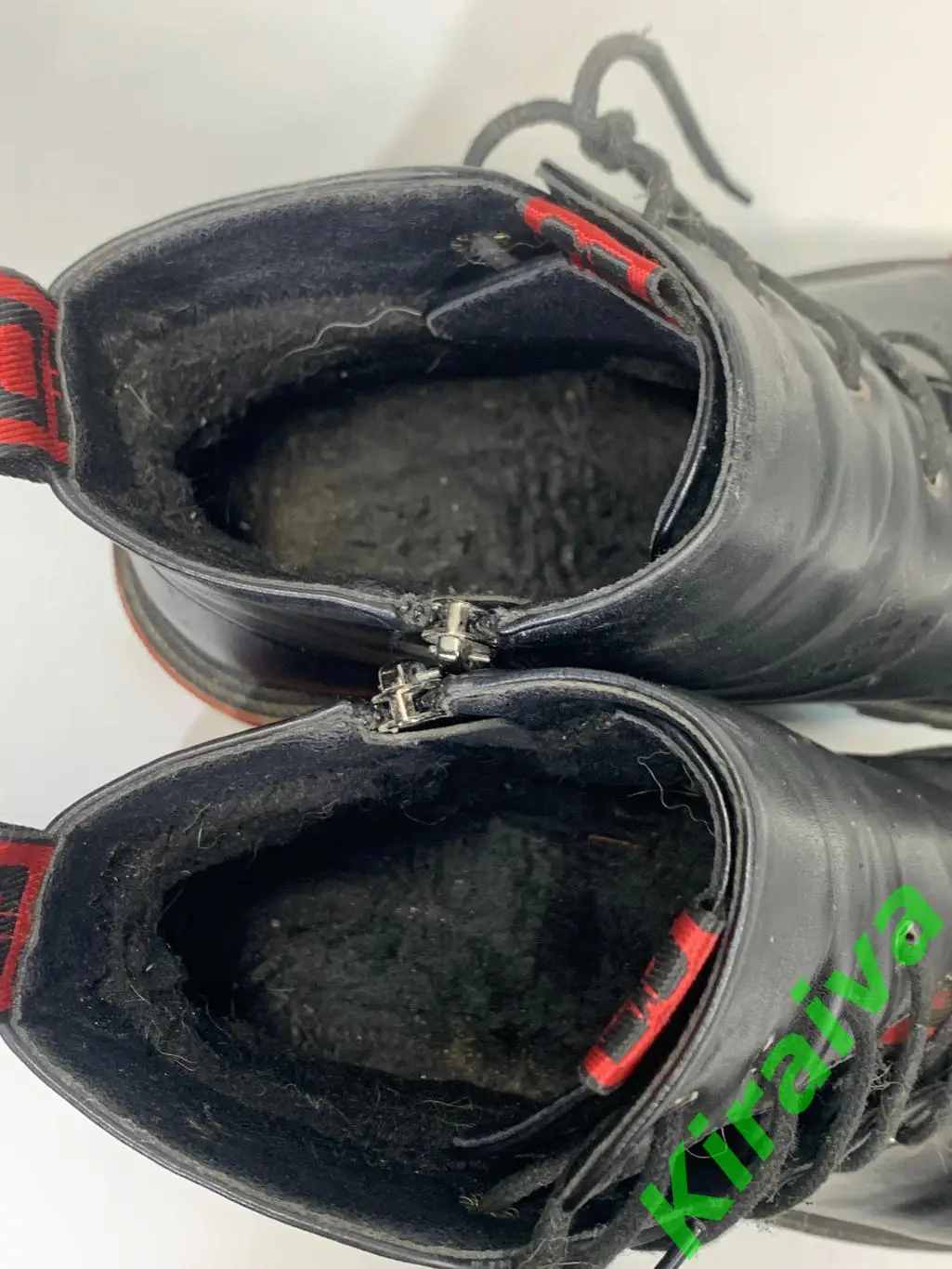 Женские ботинки Lino Marano зимние мех молния черныеразмер 40-41(длина стельки 5