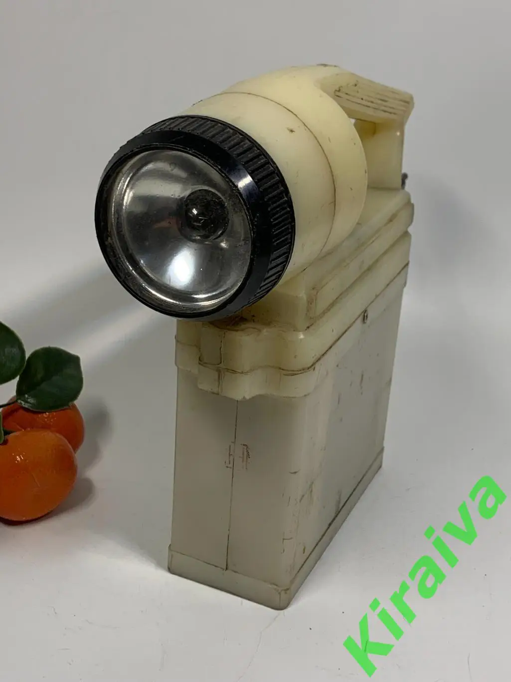 Переносной фонарь аккумуляторный Фар 3, щелочной СССР, рабочий, заряжается Н1819 6