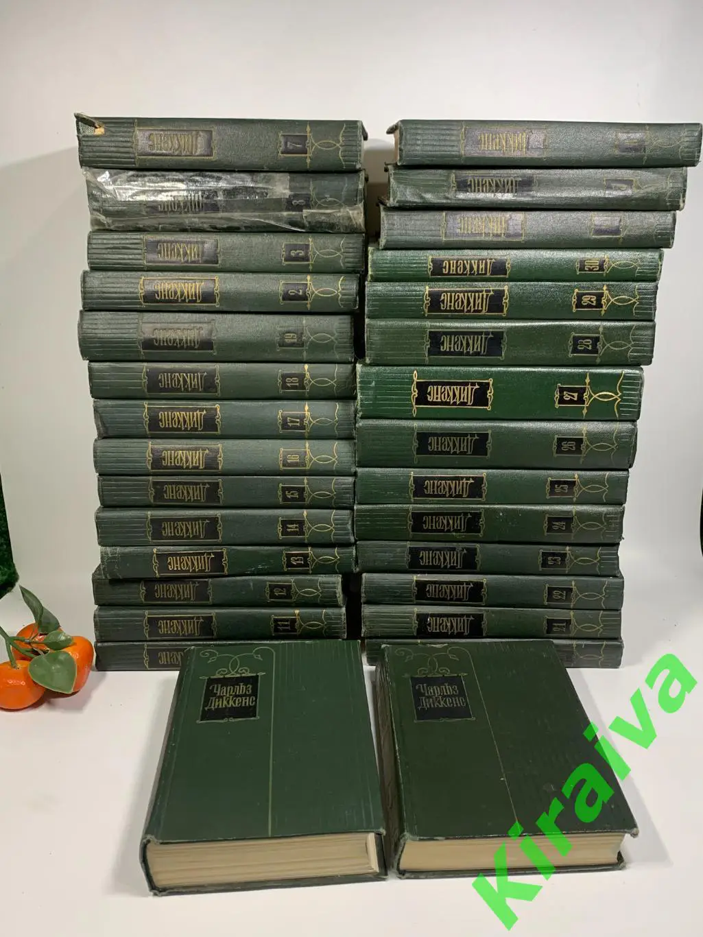 Книга комплект роман, рассказ Собрание сочинений в 30 томах Чарльз Диккенс Н1821