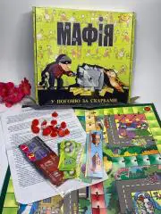Настольная игра мафия - в погоне за сокровищами от 8-ти лет,от 7 до 22 игроков