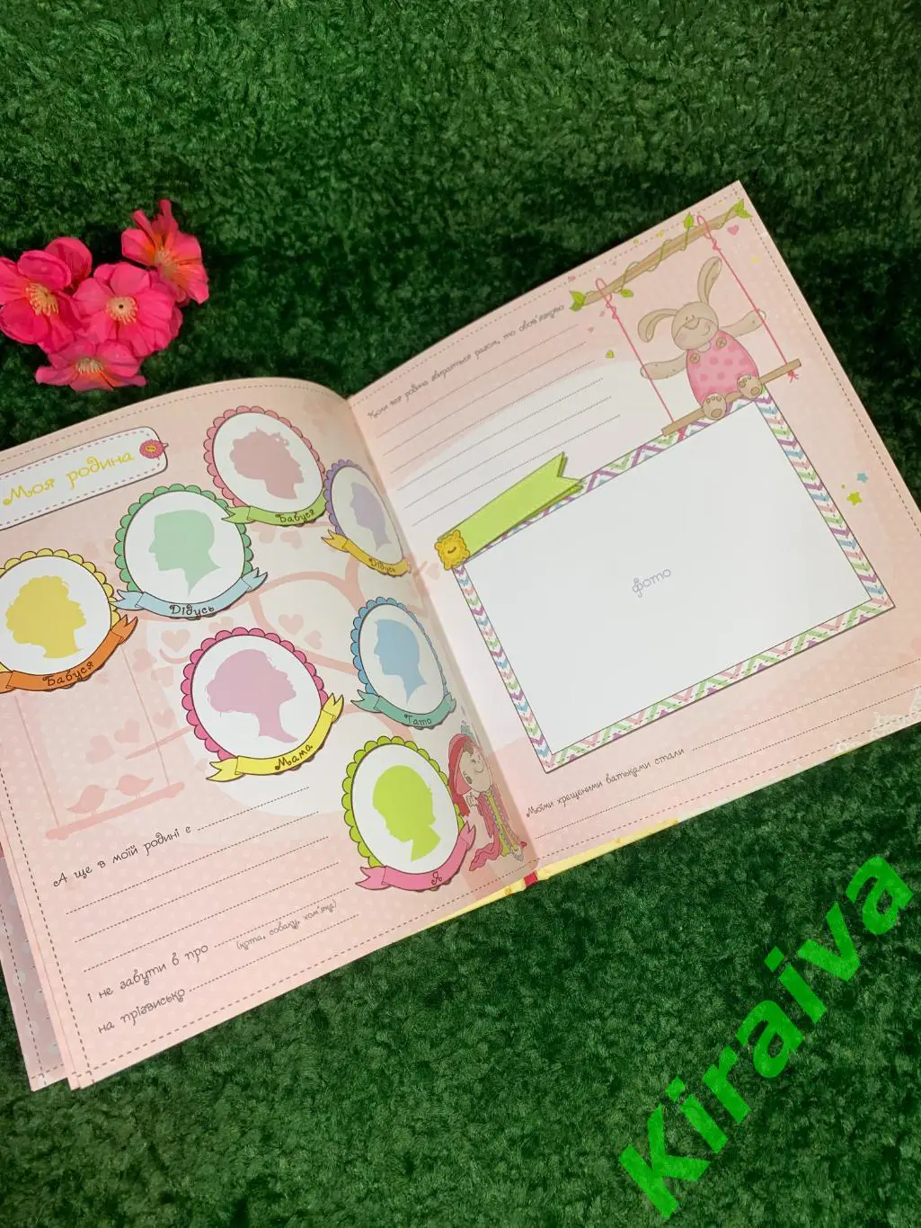 Фотоальбом для новорожденных Наша дівчинка Первые достижения и рекорды крохи н 4