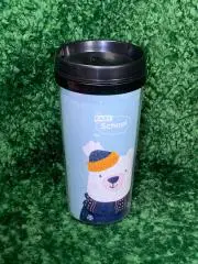 Термокружка стильная дизайнерская Рабочий чай 500 мл. б/у Н1870Высококачествен