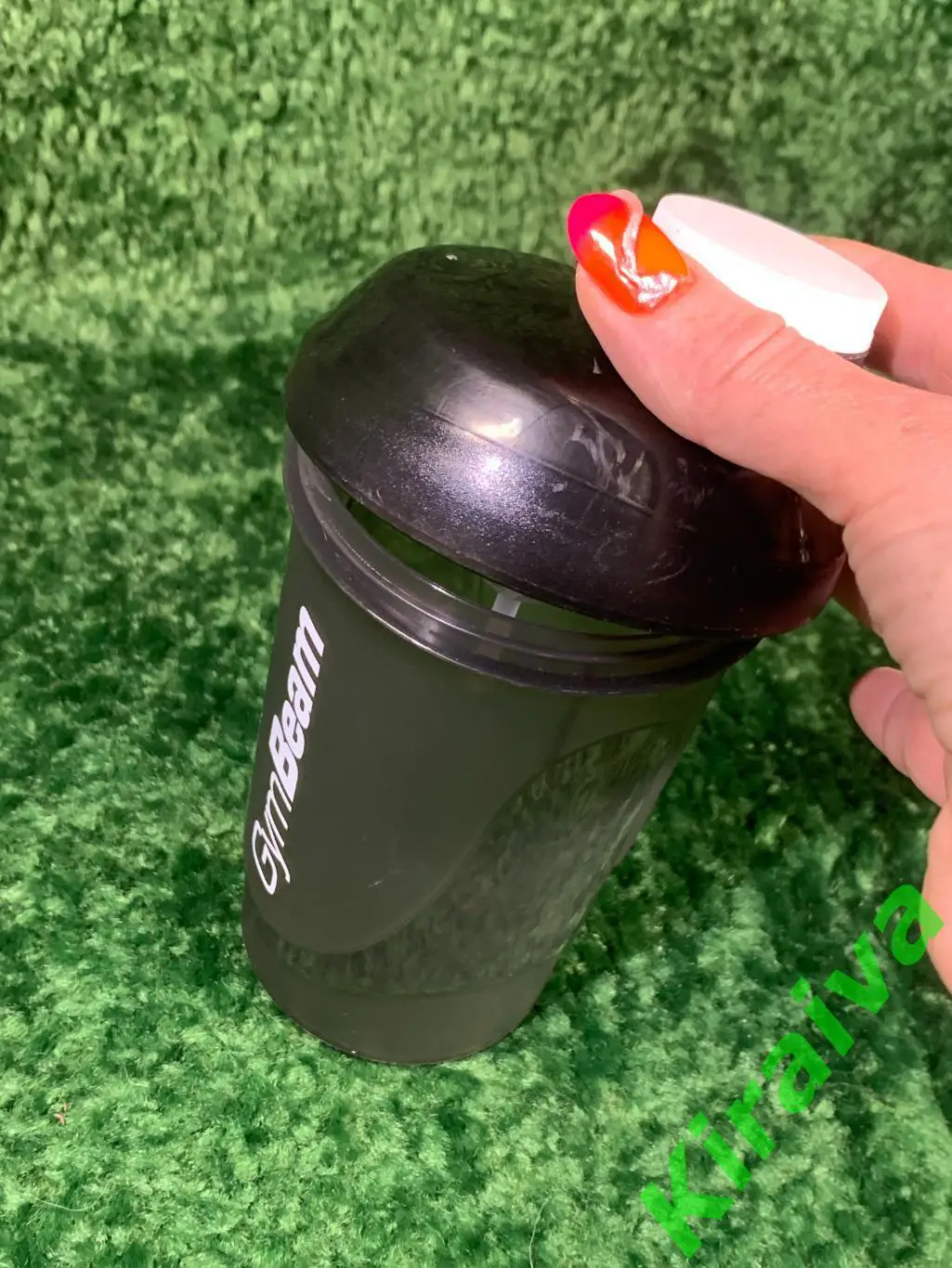 Черный шейкер All-Black 700 мл - GymBeam Н1871Функциональный черный шейкер объ 4