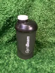 Черный шейкер All-Black 700 мл - GymBeam Н1871Функциональный черный шейкер объ