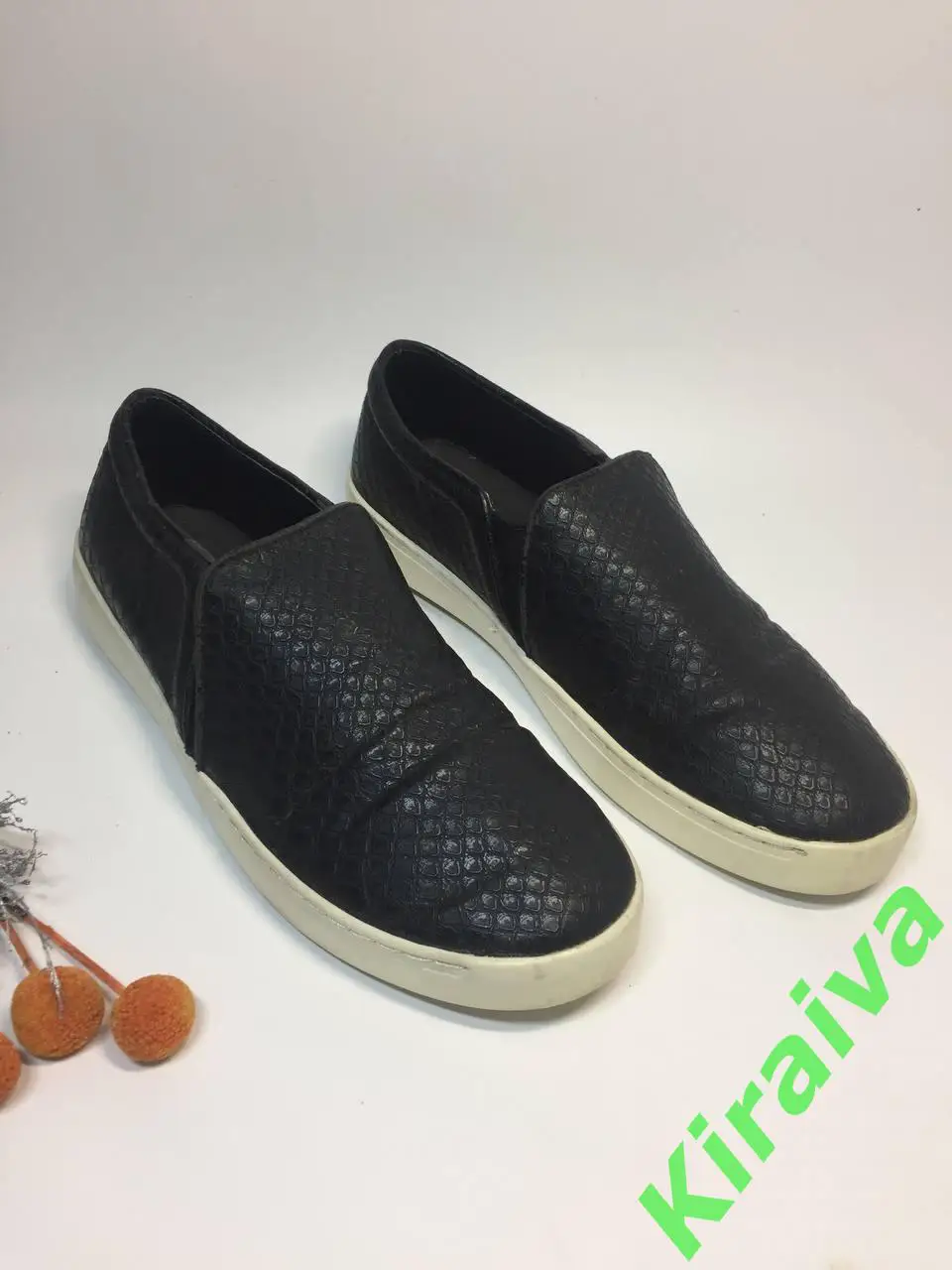 Мужские лоферы мокасины туфли кеды Mango оригинал эко кожа р.40 (26) Н2006Ваше