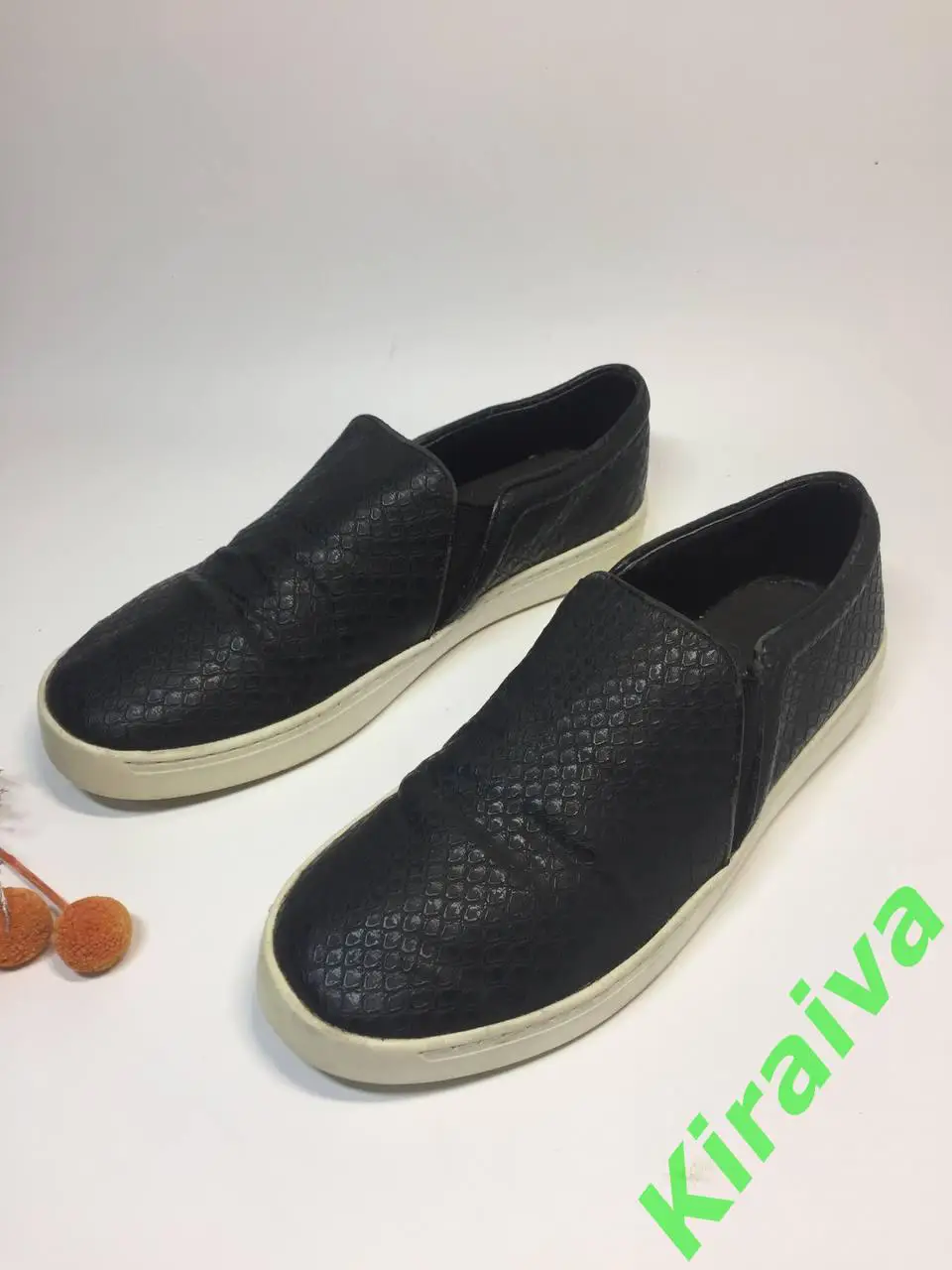 Мужские лоферы мокасины туфли кеды Mango оригинал эко кожа р.40 (26) Н2006Ваше 3