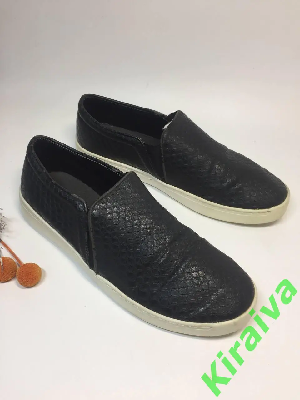 Мужские лоферы мокасины туфли кеды Mango оригинал эко кожа р.40 (26) Н2006Ваше 5