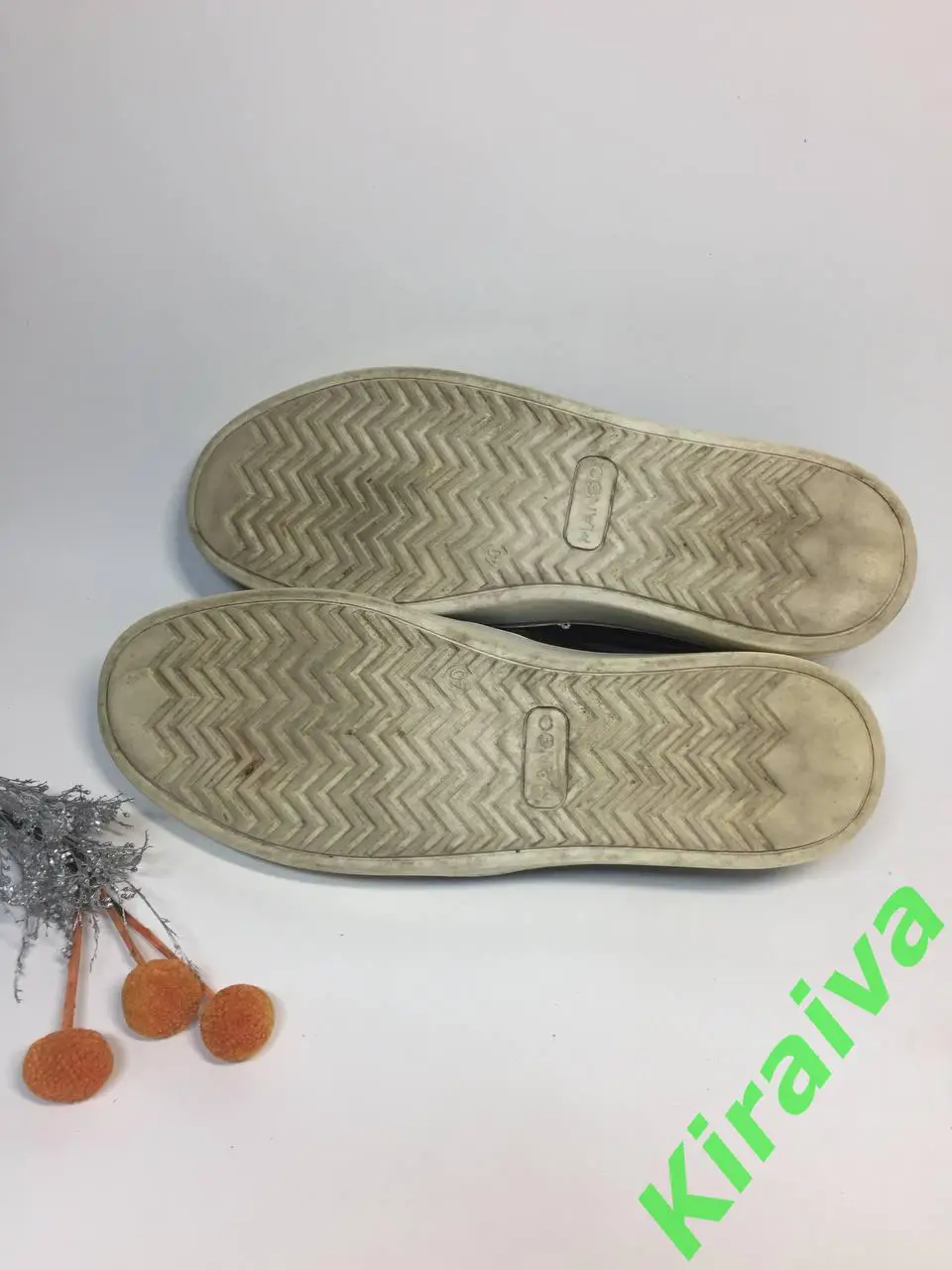 Мужские лоферы мокасины туфли кеды Mango оригинал эко кожа р.40 (26) Н2006Ваше 7