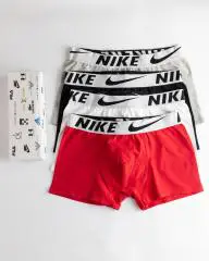 Набор боксеров подарочный трусы-шорты из 3 шт Nike ReLuxe подар. коробка Н3132