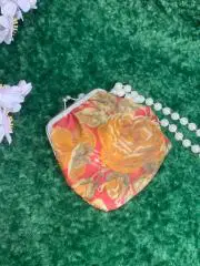 Женская винтажная косметичка-кошелёк классический замк-поцелйчик Н1251Женская