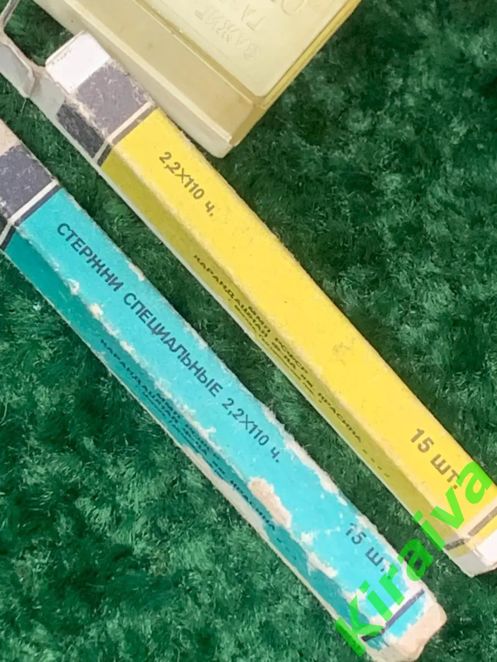 Стержни люмограф и ЦАК-6 для автокарандашей СССР Н1296Графитные стержни для ца 2