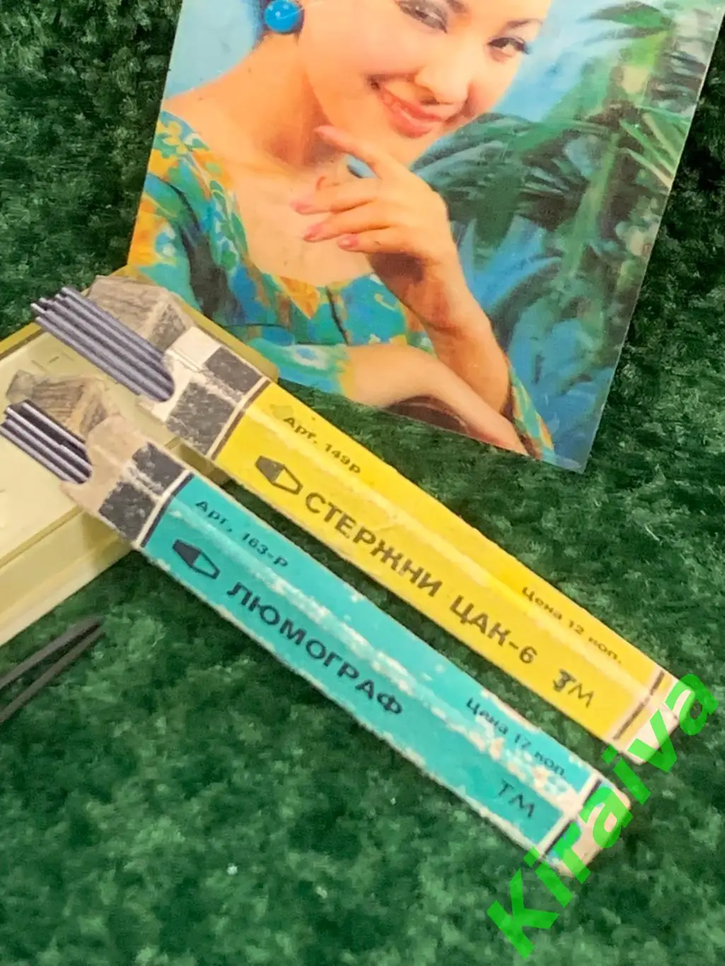 Стержни люмограф и ЦАК-6 для автокарандашей СССР Н1296Графитные стержни для ца 5