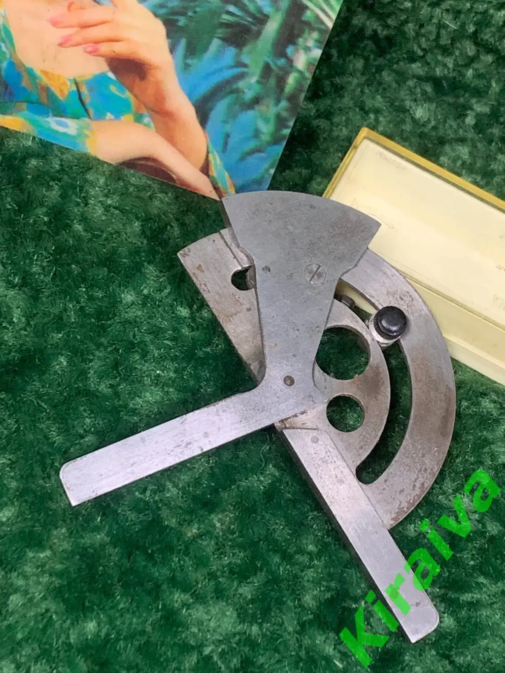 Угломер поворотный механический УПМ 2 СССР винтаж б/у Н1485Редкий экземпляр со 6