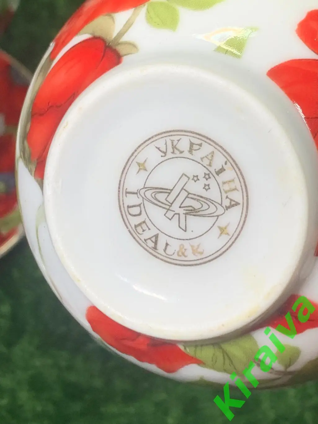 Подарочный чайный набор на 2 персоны с маками (6 предметов) ТМ Ideal&k Н4993Из 5