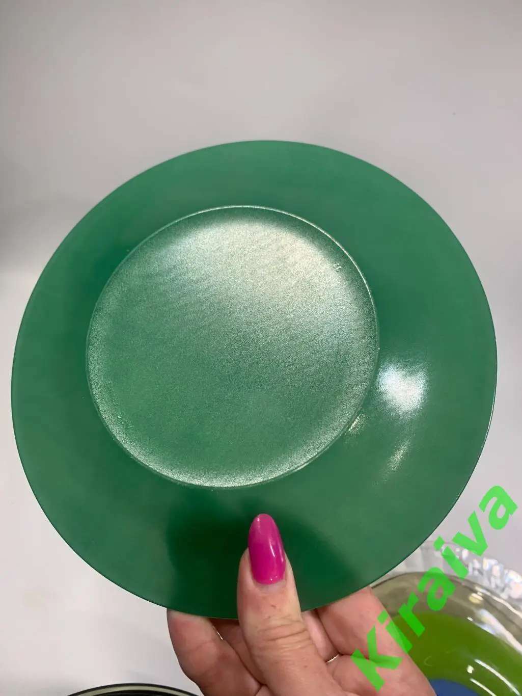 Стеклянная тарелка десертная Luminarc MELYS AZUR ? 19,5 см. франция АRC Н1516 зе 3