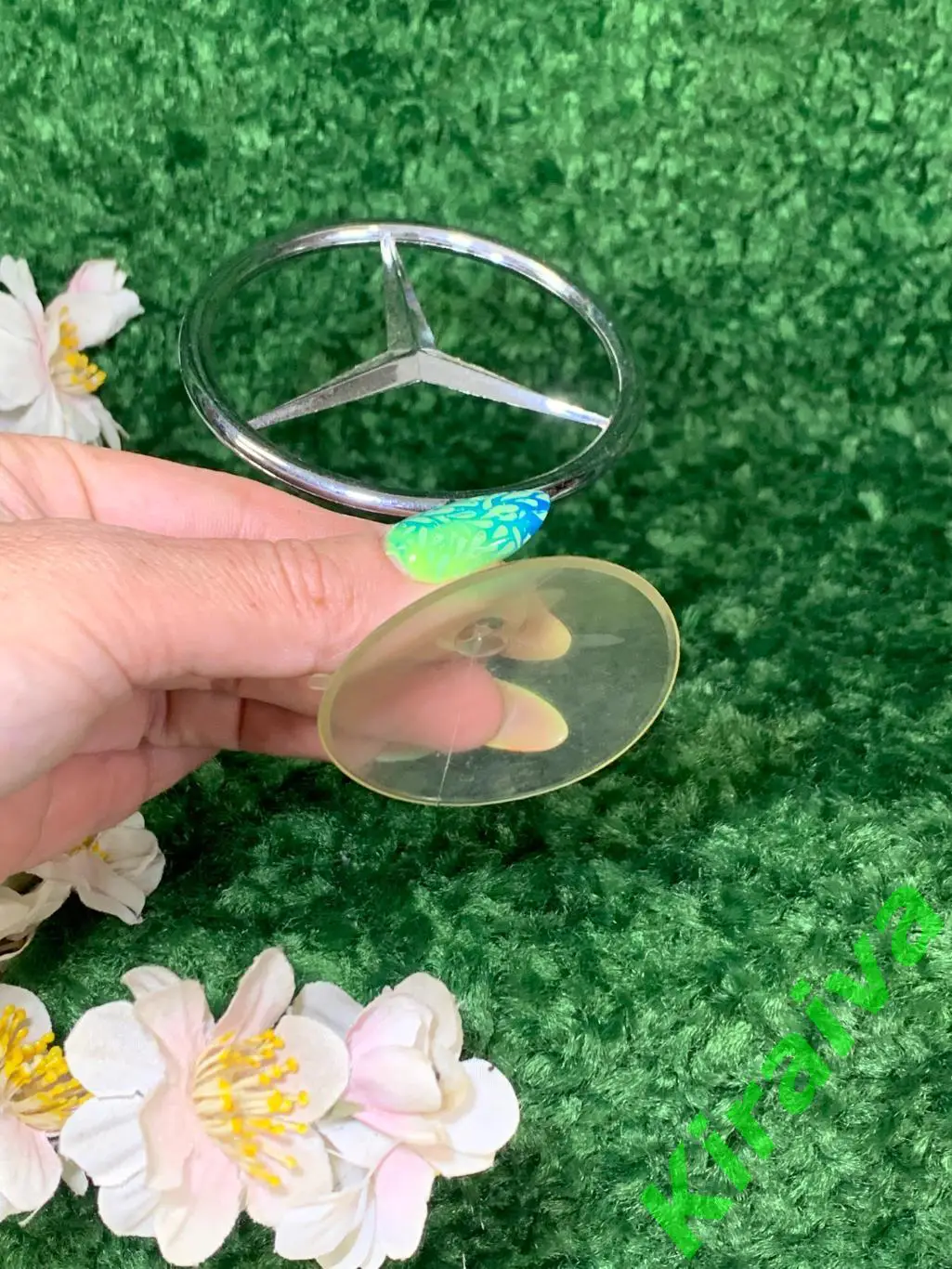 Эмблема Mercedes-Benz на присоске — оригинальный сувенир Н1543Оригинальная эмб 7