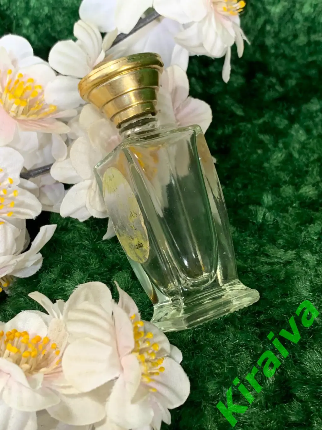 Старинный пустой флакон от духов Злата — коллекционный экземпляр Н1544Изящны 4