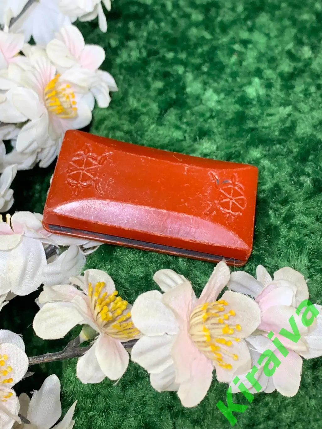 Винтажная тушь для ресниц Пчелка 70-80-е гг. СССР ретро б/у Н1545Настоящая н 1