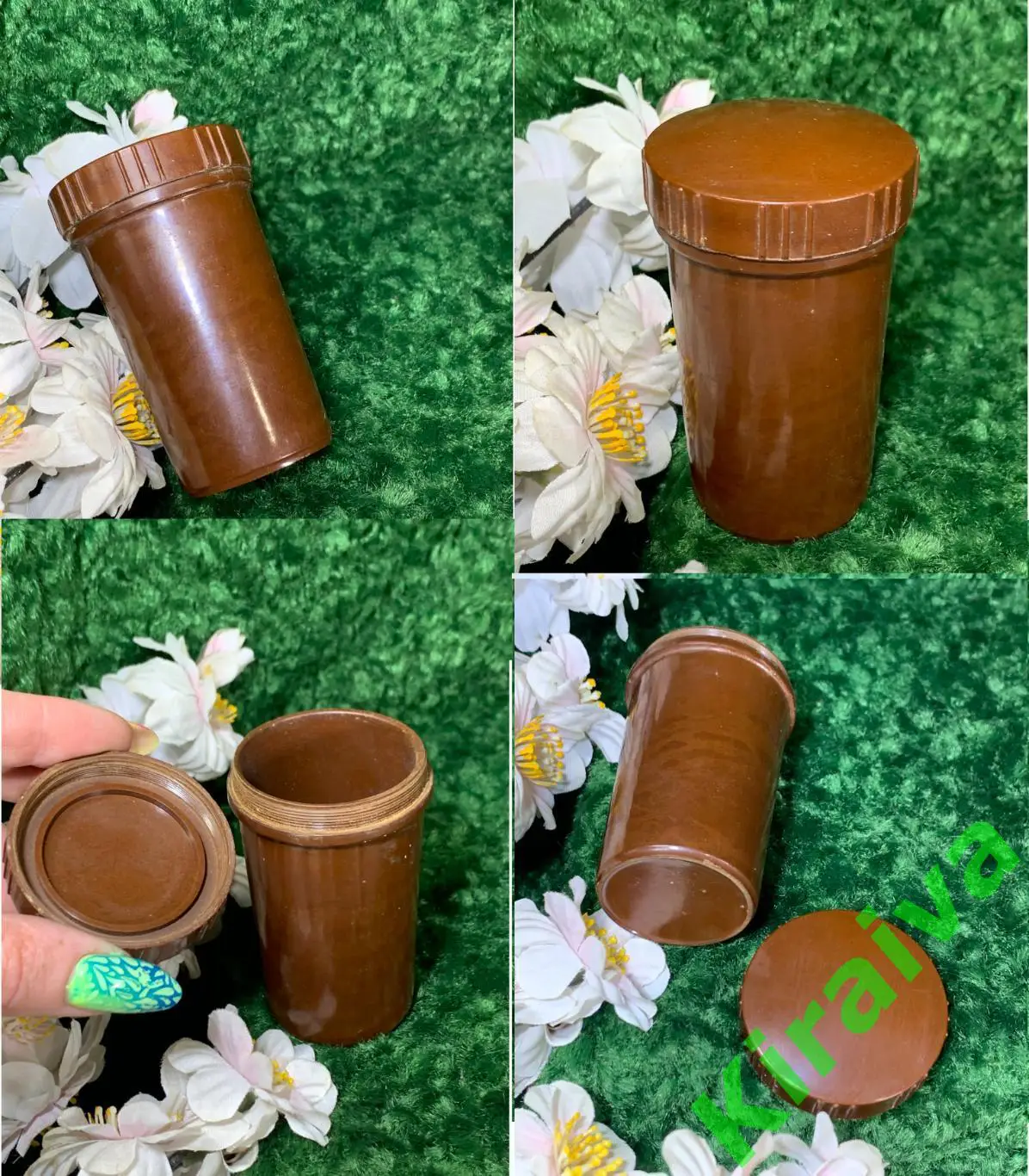 Винтажный контейнер из бакелита / пластмассы СССР Н1546 Редкий предмет советско