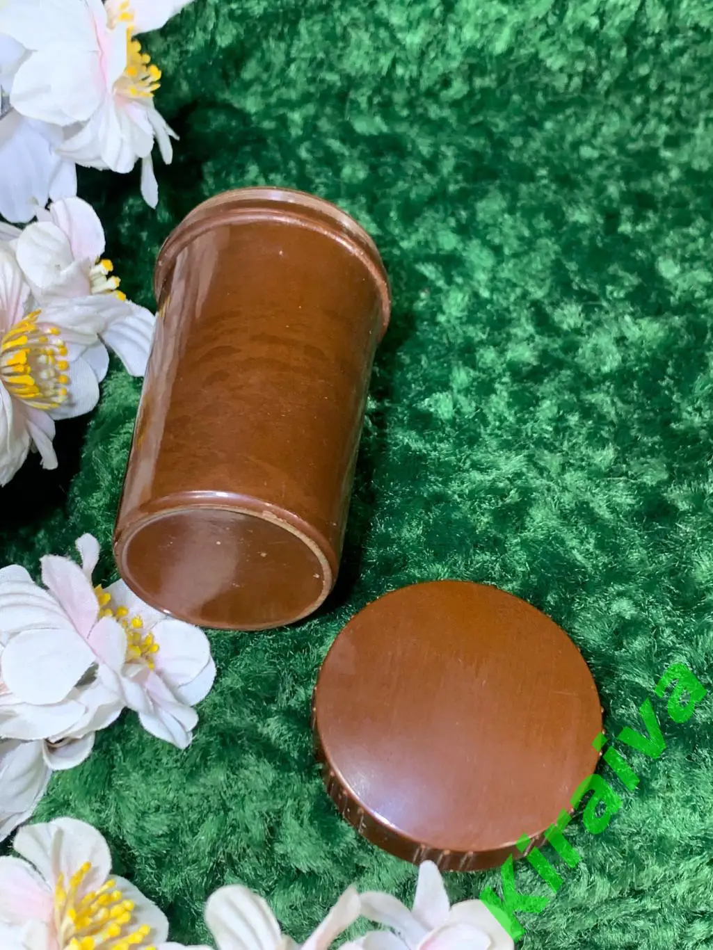 Винтажный контейнер из бакелита / пластмассы СССР Н1546 Редкий предмет советско 5