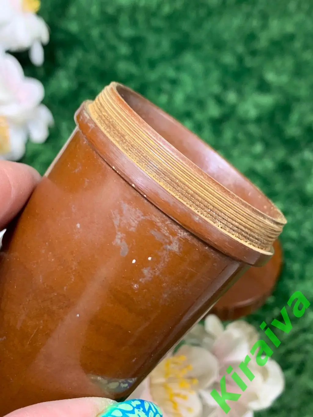 Винтажный контейнер из бакелита / пластмассы СССР Н1546 Редкий предмет советско 7