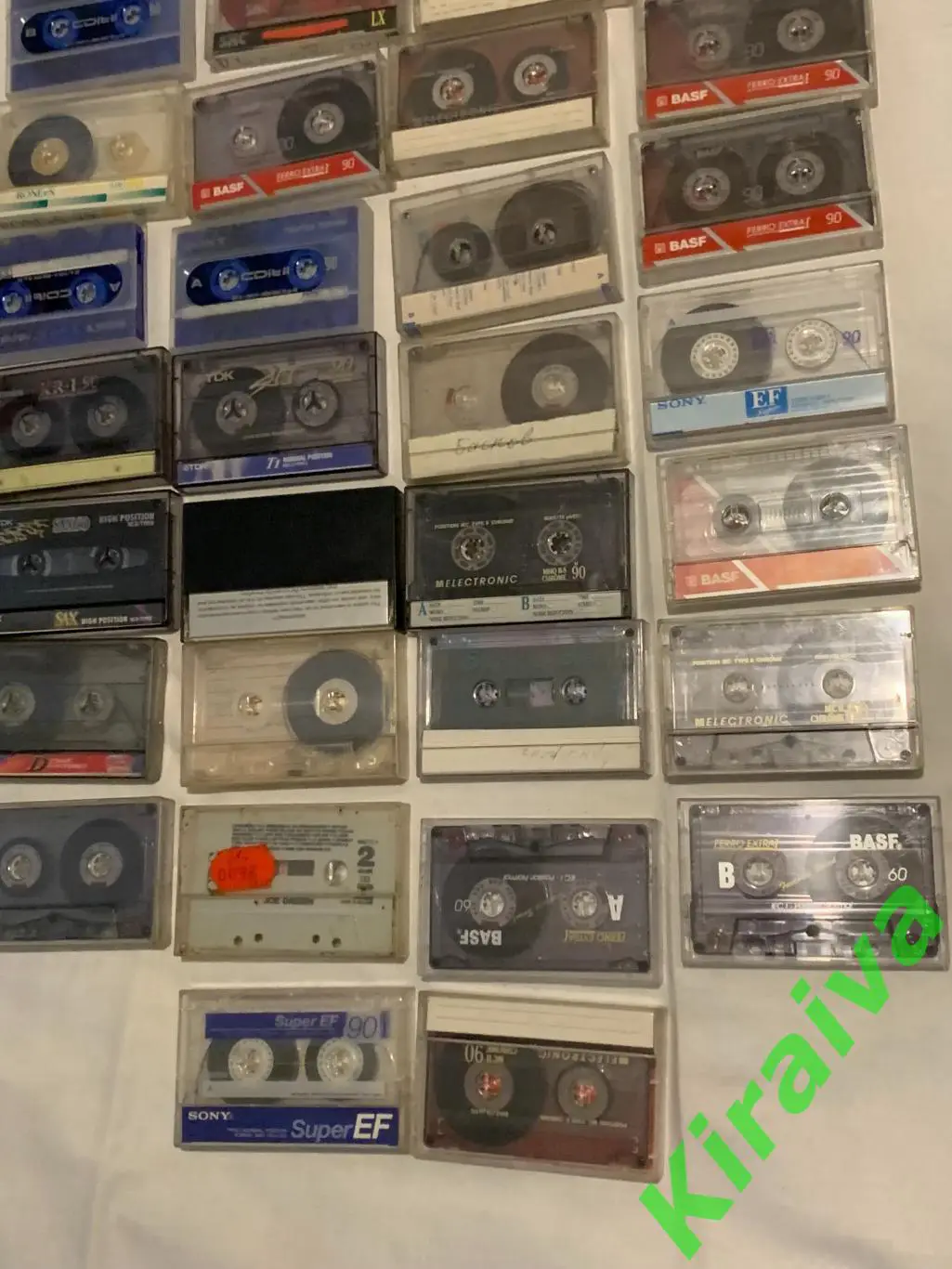 Коллекция аудиокассет — компакт музыка, обучение, ретро-архив 59 штук Н1560 7