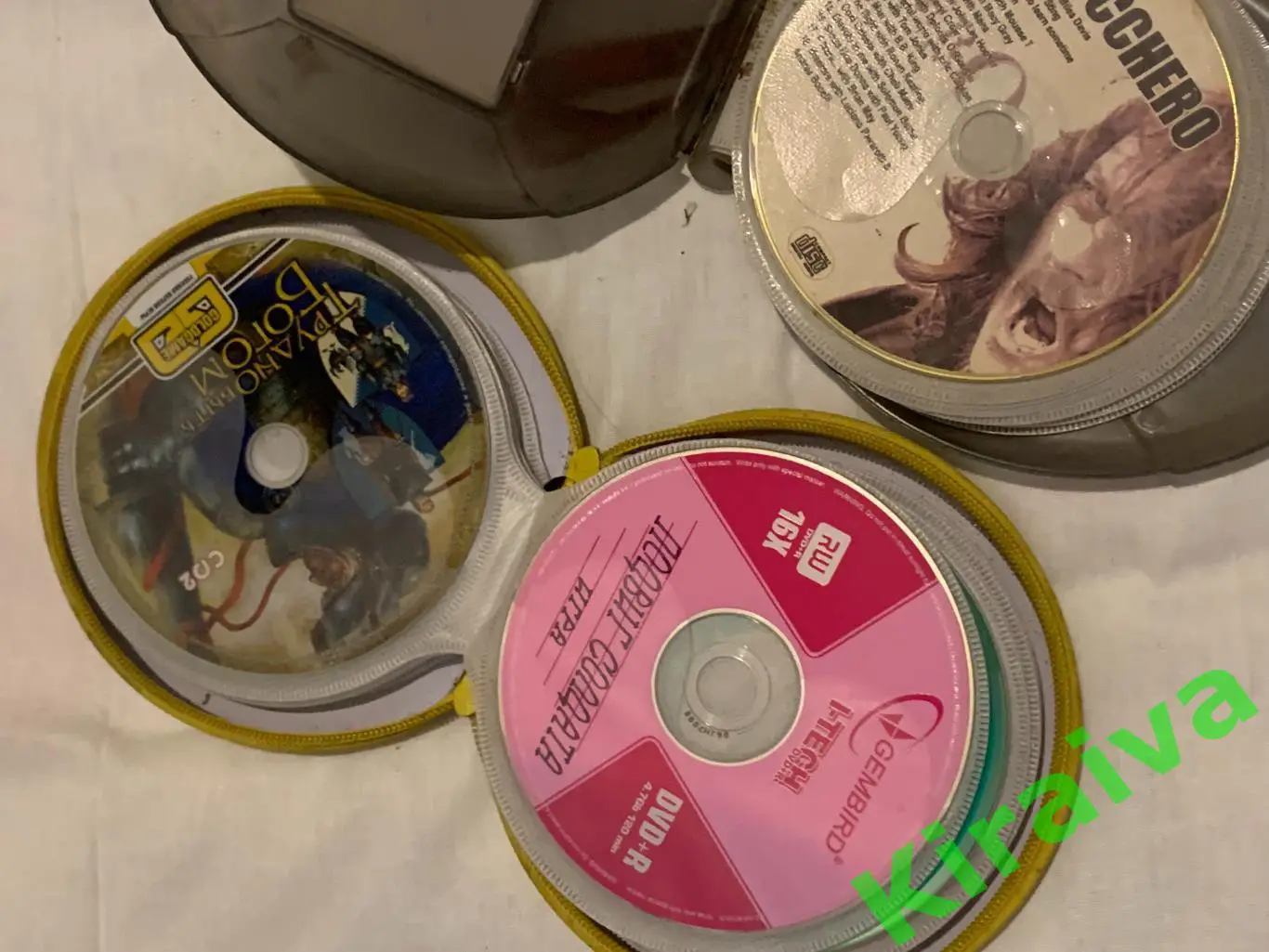 Лот CD/DVD 42 шт дисков в кейсах-таблетницах | музыка, софт, кино, игры | б/у Н1 5