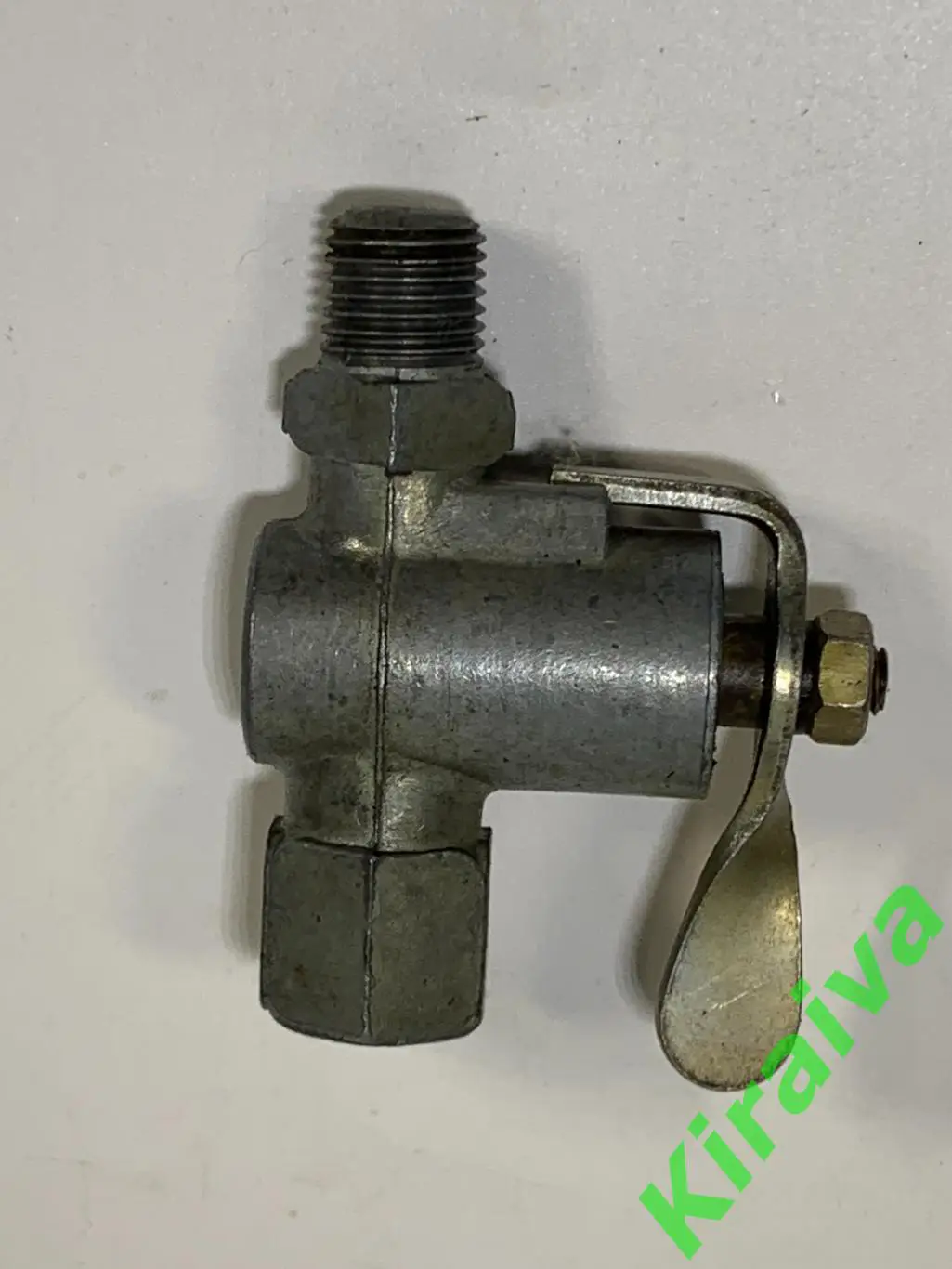 Советский пробковый кран ПП6-1 | металлический вентиль с ручкой Н1588Надёжный