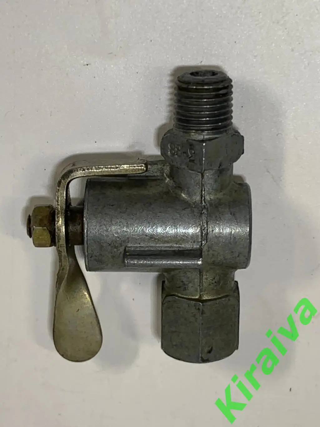 Советский пробковый кран ПП6-1 | металлический вентиль с ручкой Н1588Надёжный 1