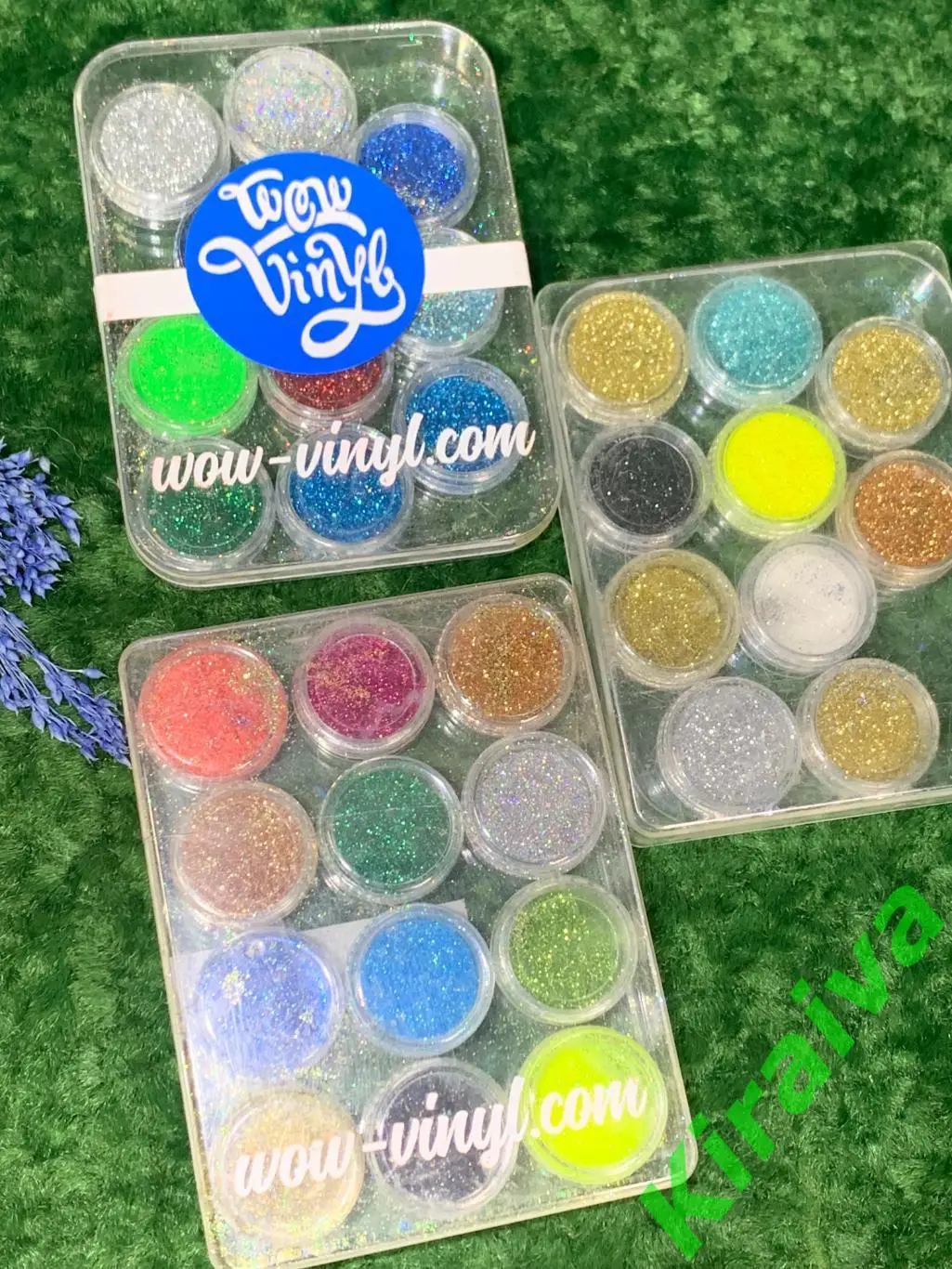 Набор блесток (глиттеров) для дизайна ногтей, макияжа и временных тату — 32 шт., 1