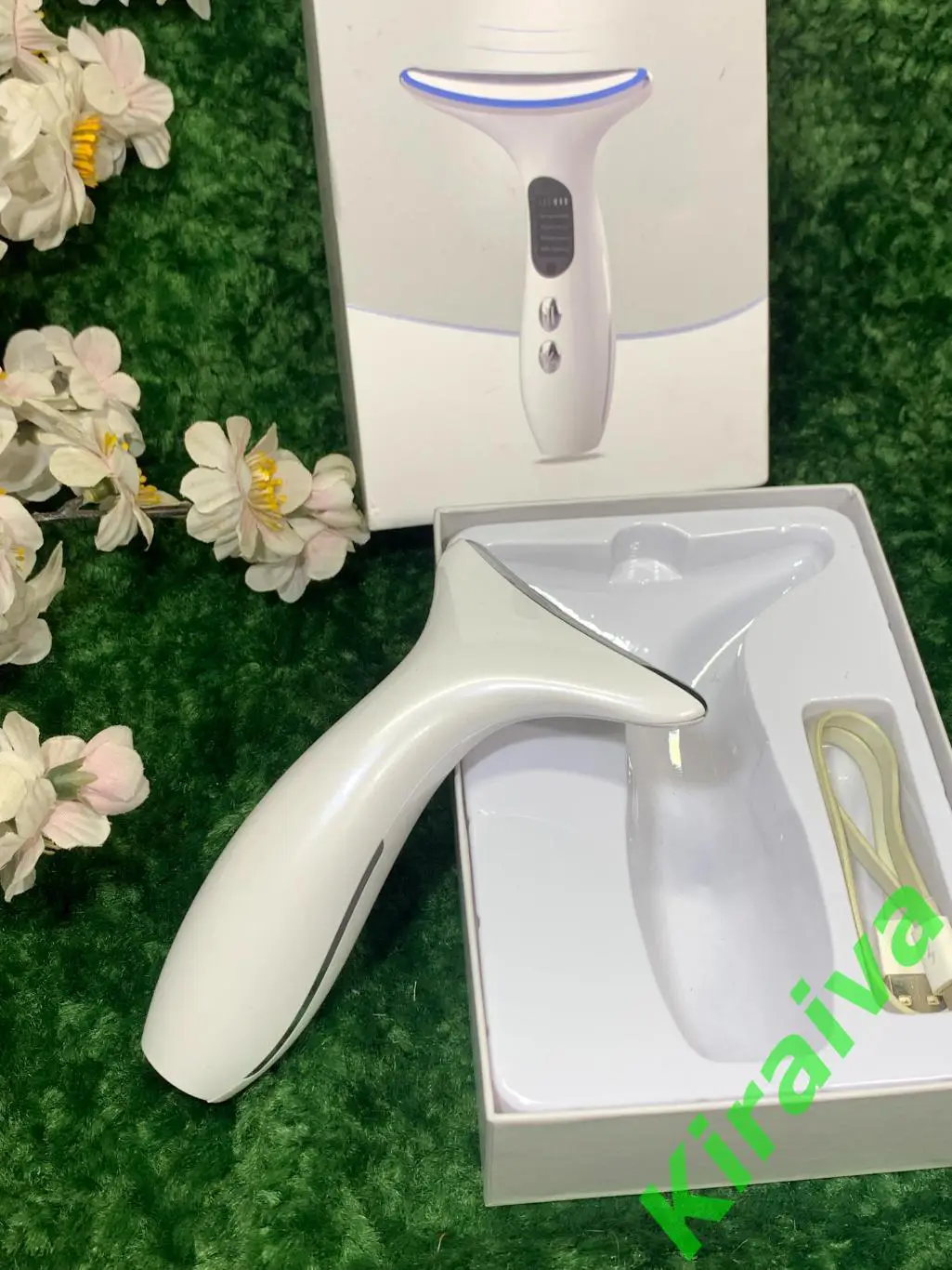 Микротоковый массажер Swan HY38 Н1718 для шеи для второго подбородка и лифтинга