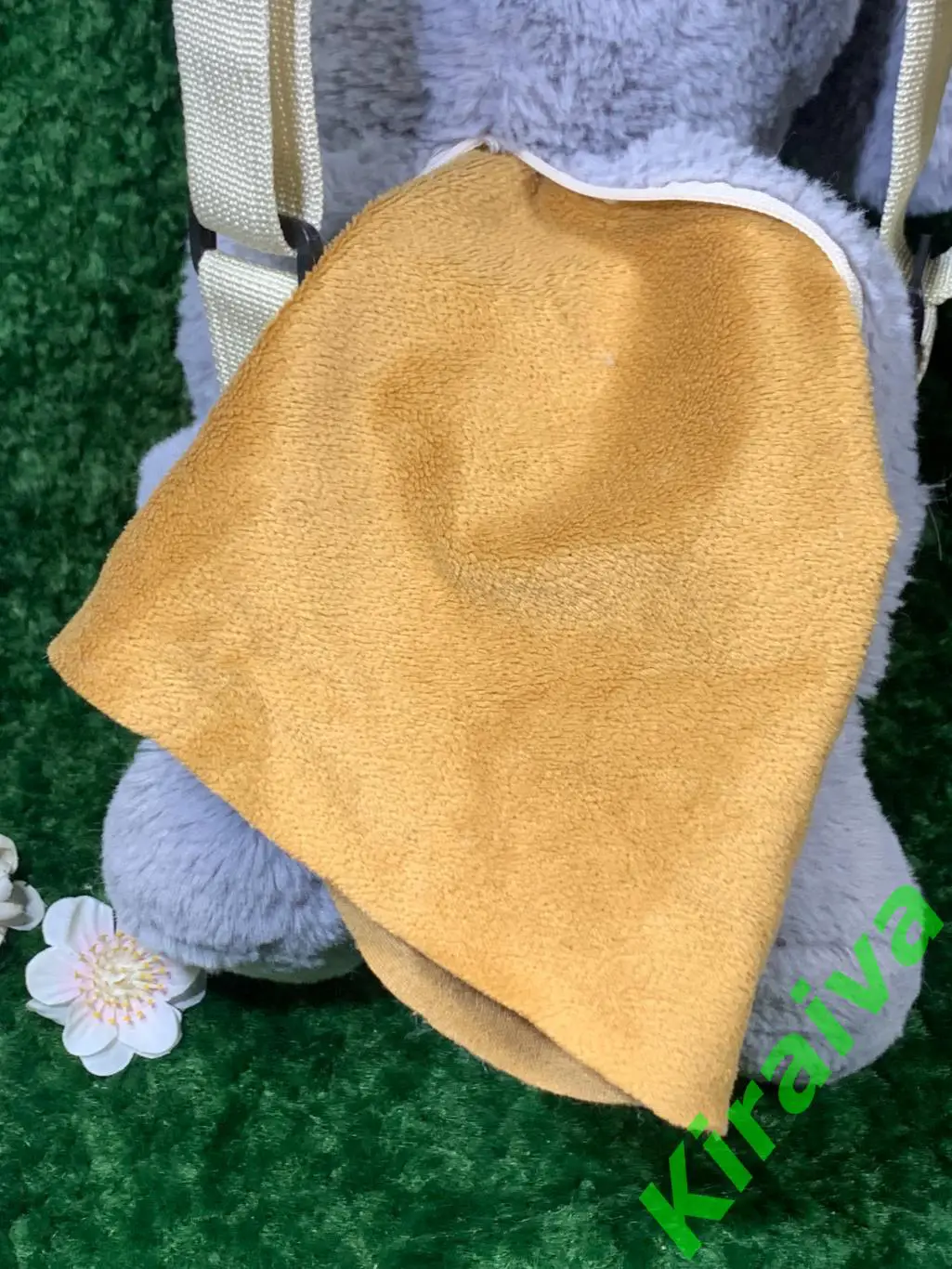 Милый рюкзак-игрушка Щенок через плечо собака мягкая игрушка-рюкзак Н1719 б/у, 6