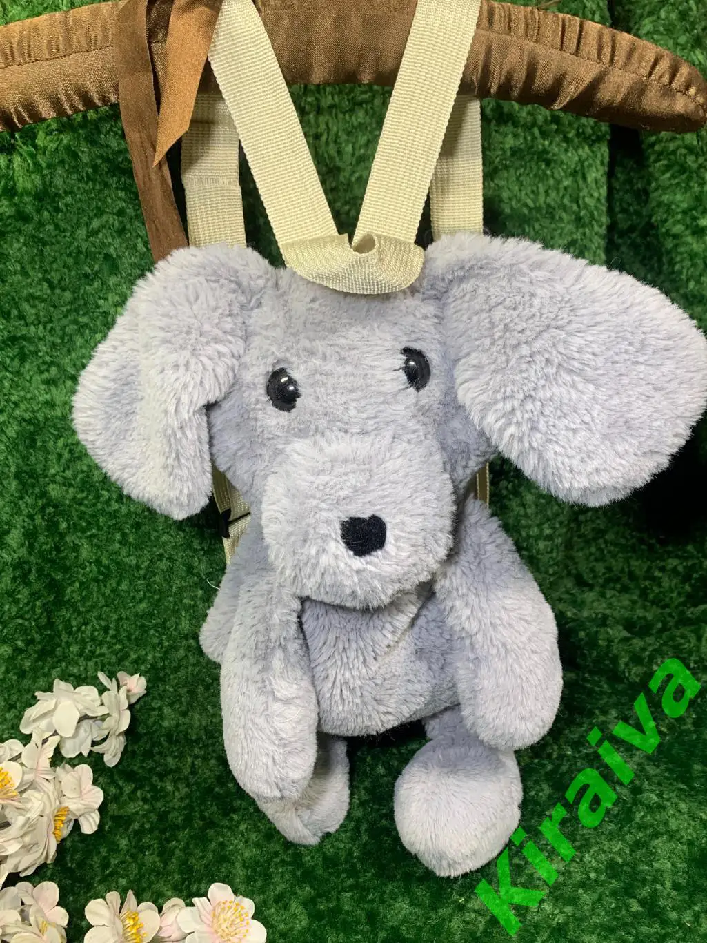 Милый рюкзак-игрушка Щенок через плечо собака мягкая игрушка-рюкзак Н1719 б/у, 4