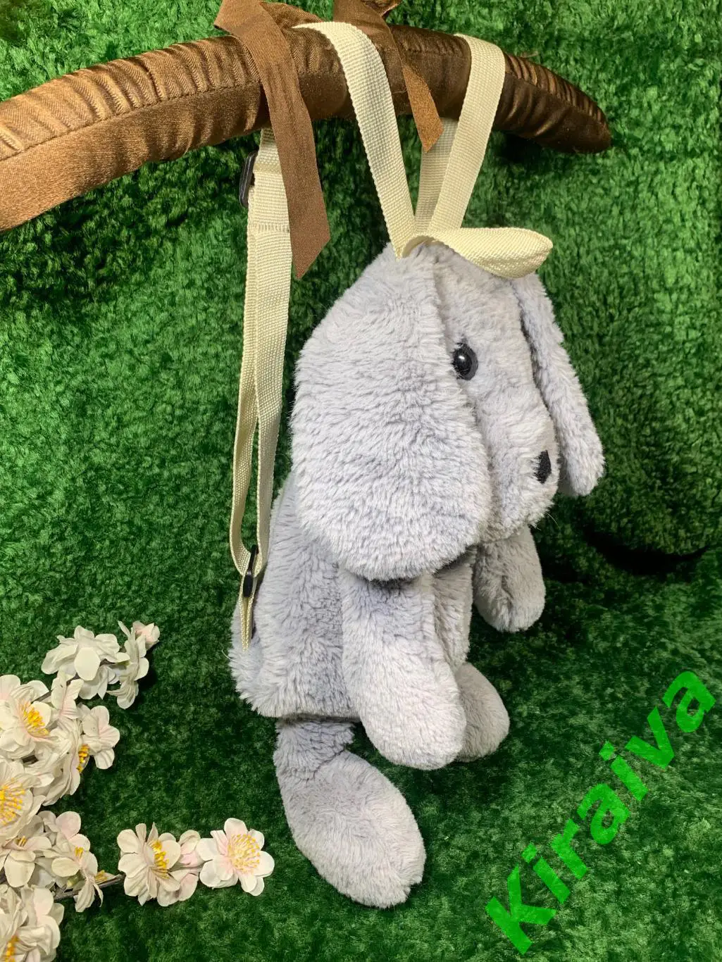 Милый рюкзак-игрушка Щенок через плечо собака мягкая игрушка-рюкзак Н1719 б/у, 3