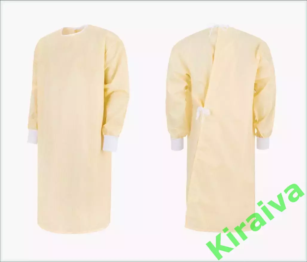 Гидроизоляционный халат MIP Длинные рукава с манжетами Single Н1775 многоразовый 2