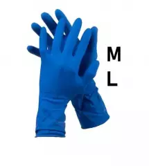 Перчатки латексные неприпудренные IGAR HIGH RISK Н307 повышенной прочности Таила